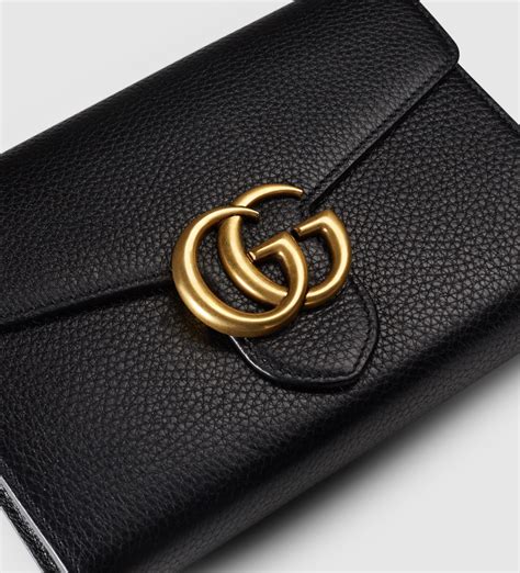 gucci petite marmont wallet on chain ebay|Gucci Marmont wallet price.